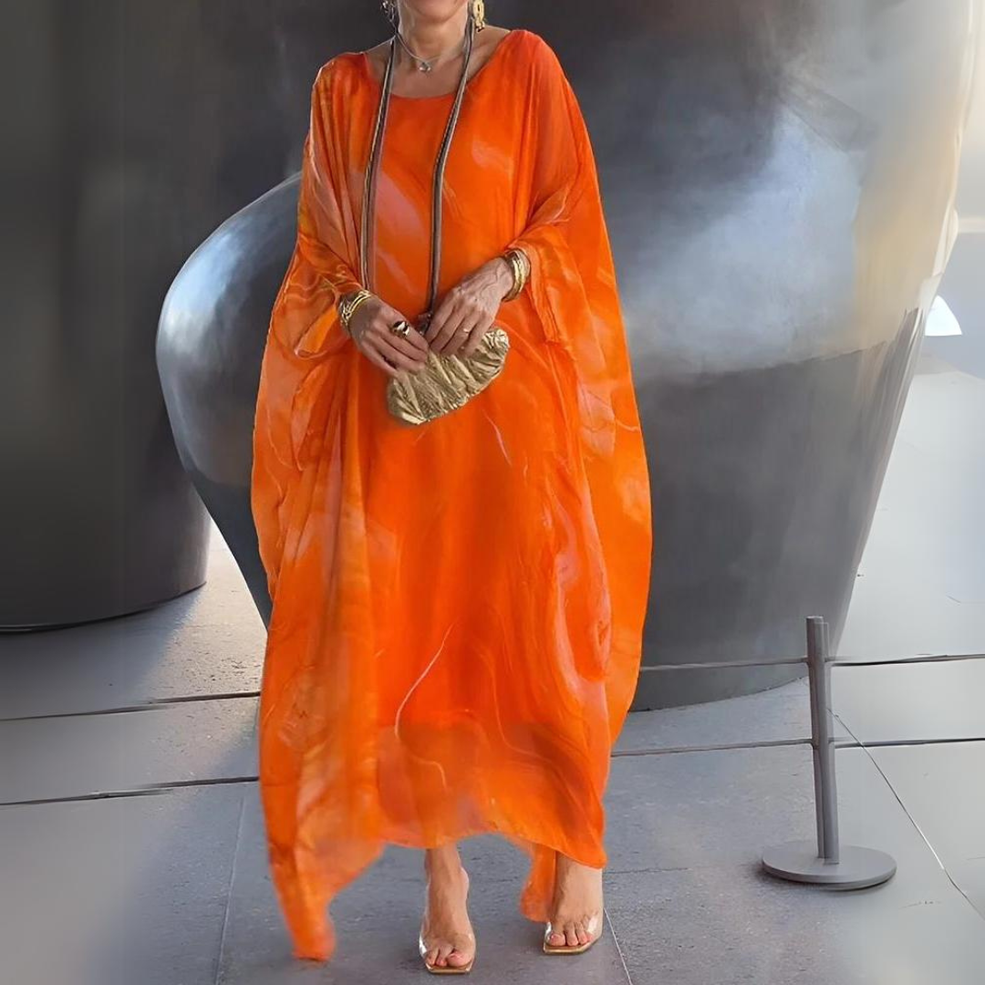 Marcia® | Elegant Silk Chiffon Dress