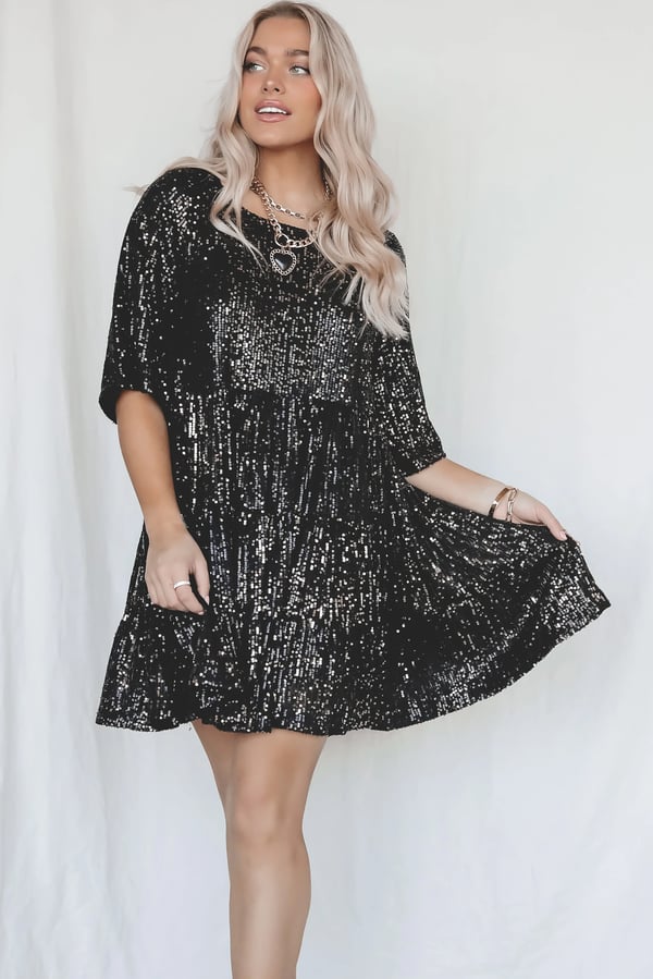 Valentina® | Loose Sequin Dress