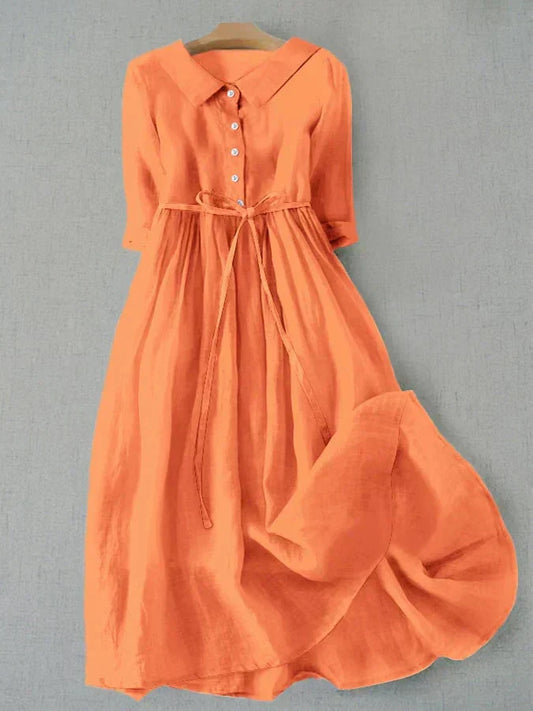 Salomé® | Linen And Blend Dress