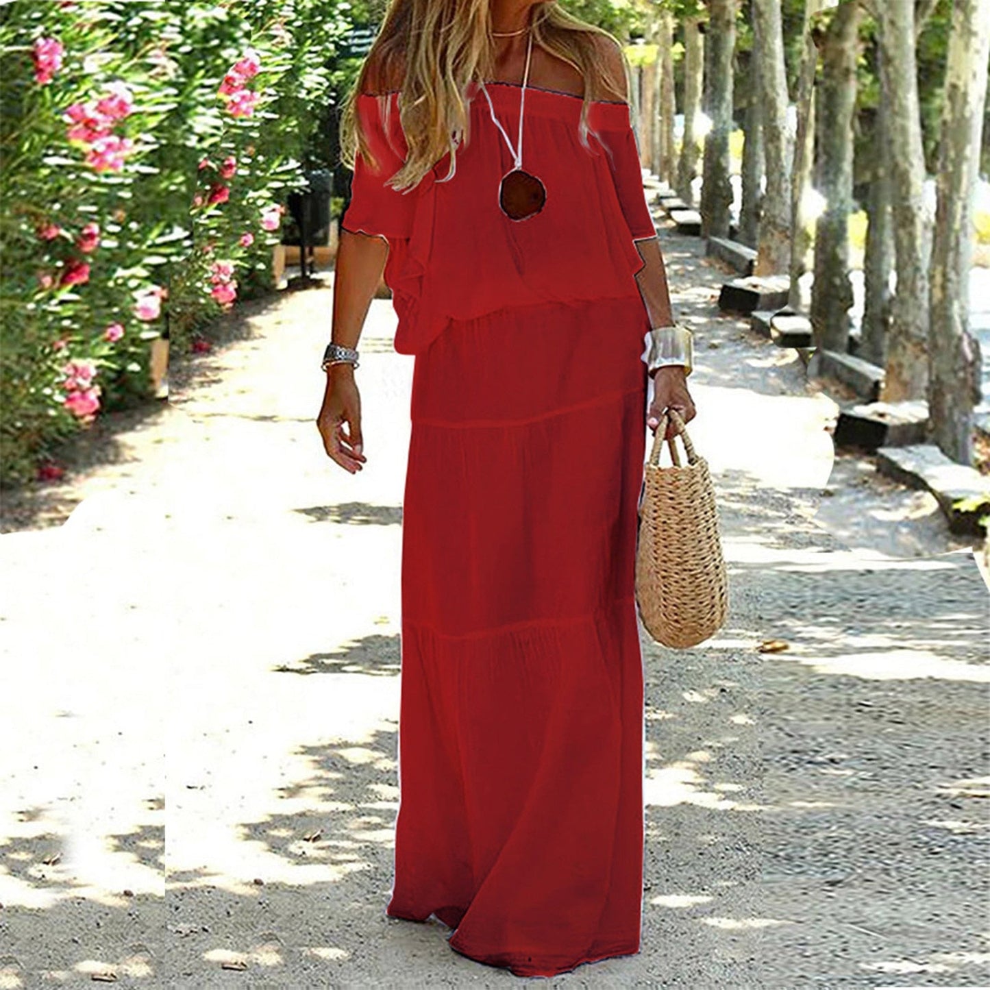 Lidia® | Off-the-shoulder summer dress for women