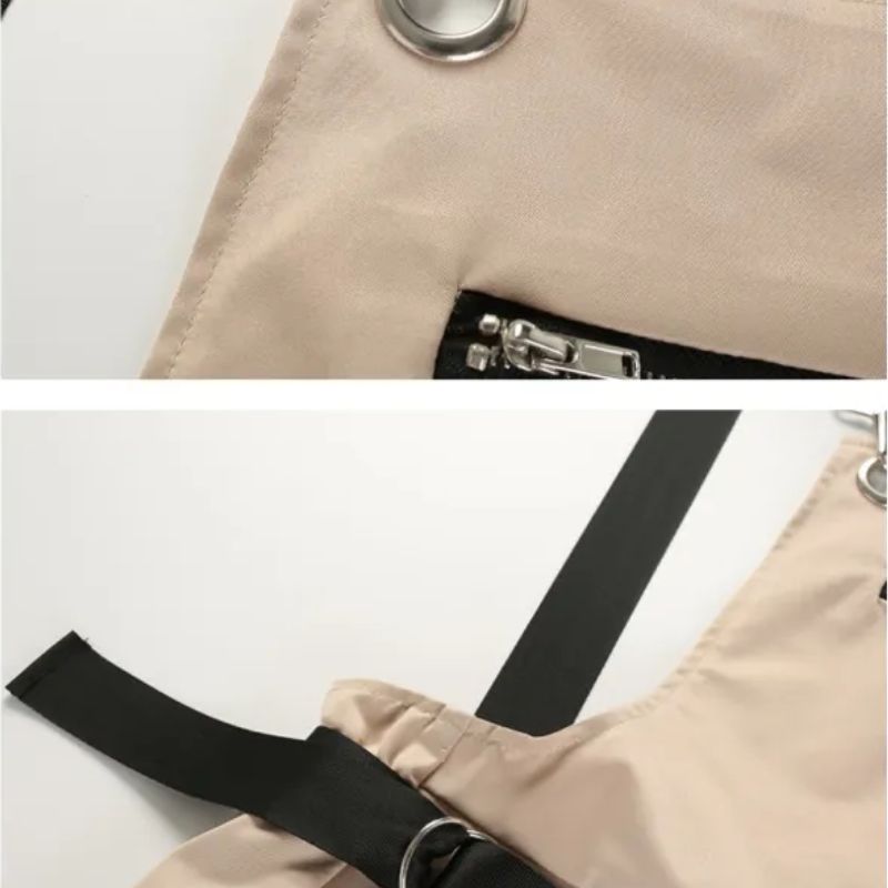 Francesca | Camel Overall Jogger