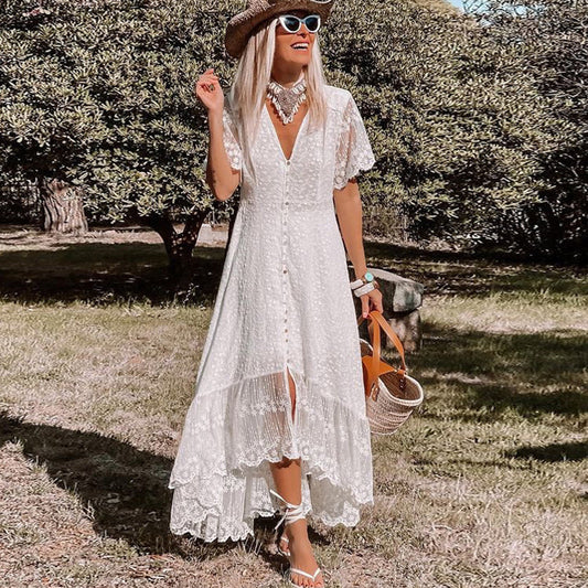 Vanesa® | Boho lace dress for women