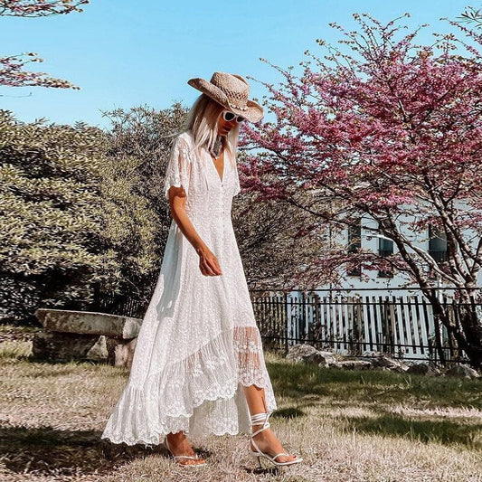 Vanesa® | Boho lace dress for women