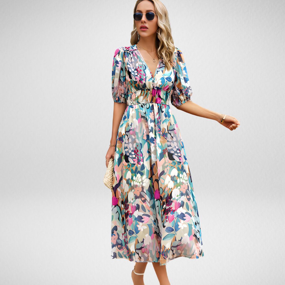 Daria® | Elegant Dress With V-Neckline