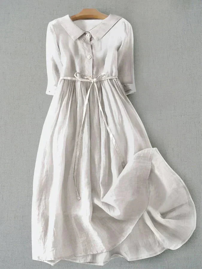 Giorgia® | Linen And Blend Dress