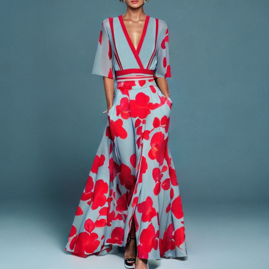 Karina | Elegant dress with short sleeves