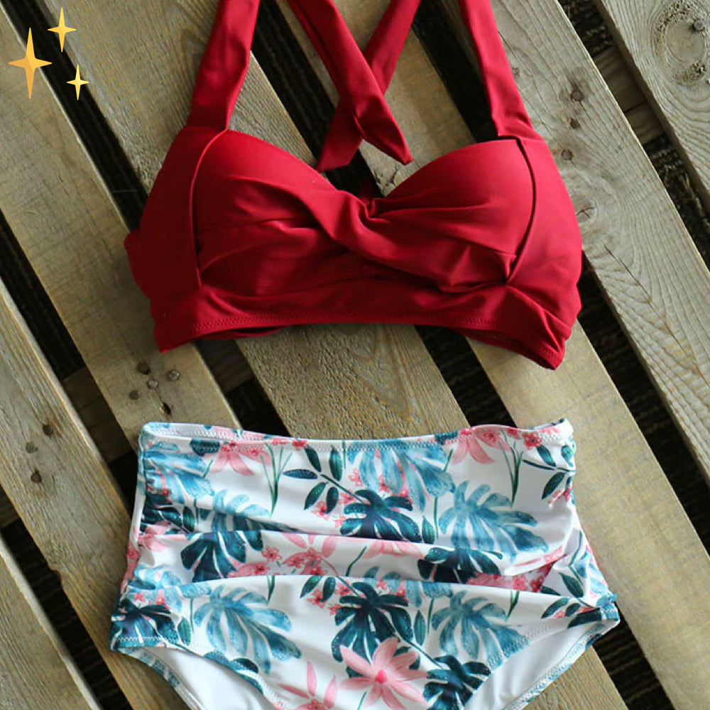 Branca® | Bikini Set High Waist Bottom And Top For All Shapes And Sizes