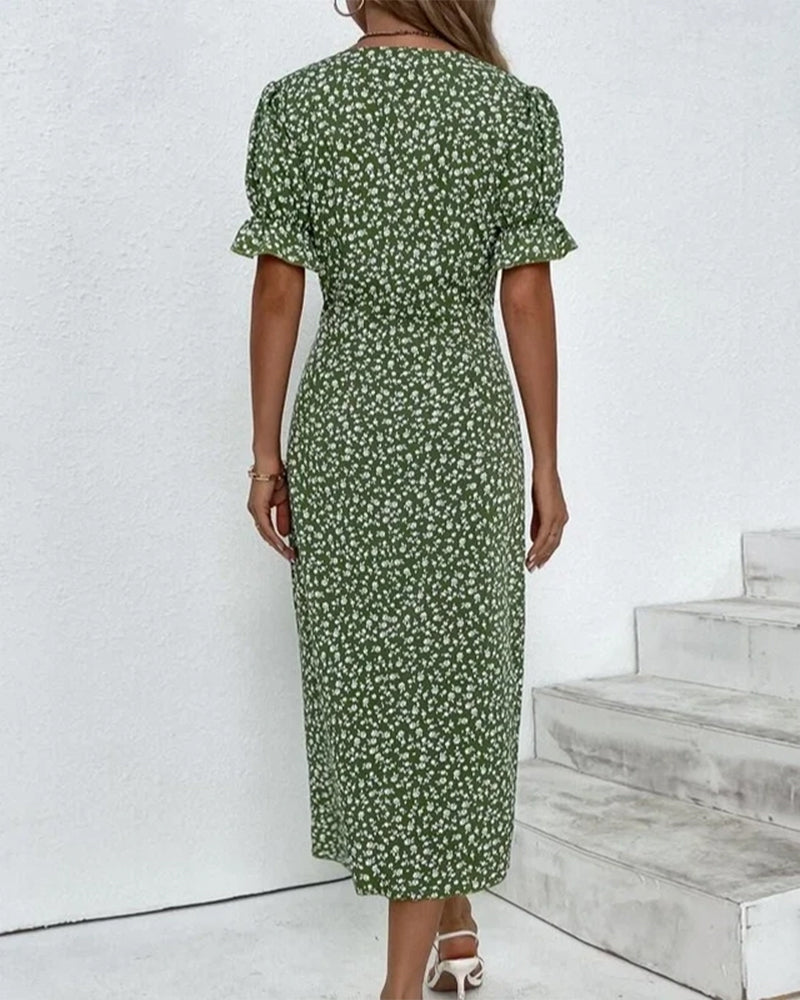 Yara® | Fine Dress With Buttons