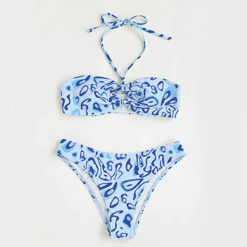 Thea | Split Bandeau Bikini