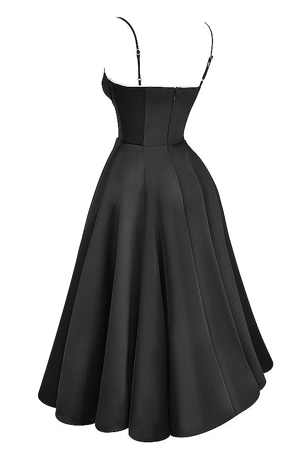 Lorraine® | Strapless V-neck sleeveless tutu maxi dress