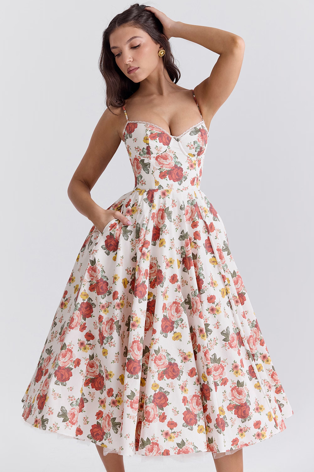 Francisca® | Elegant slimming dress