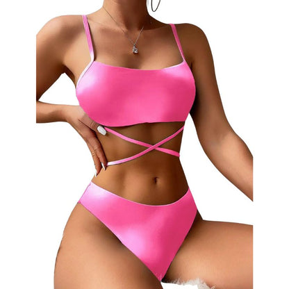 Bonaria® | 3-Piece Bikini Swimsuit With Laces And Beach Skirt