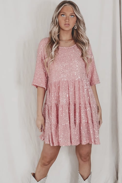 Valentina® | Loose Sequin Dress