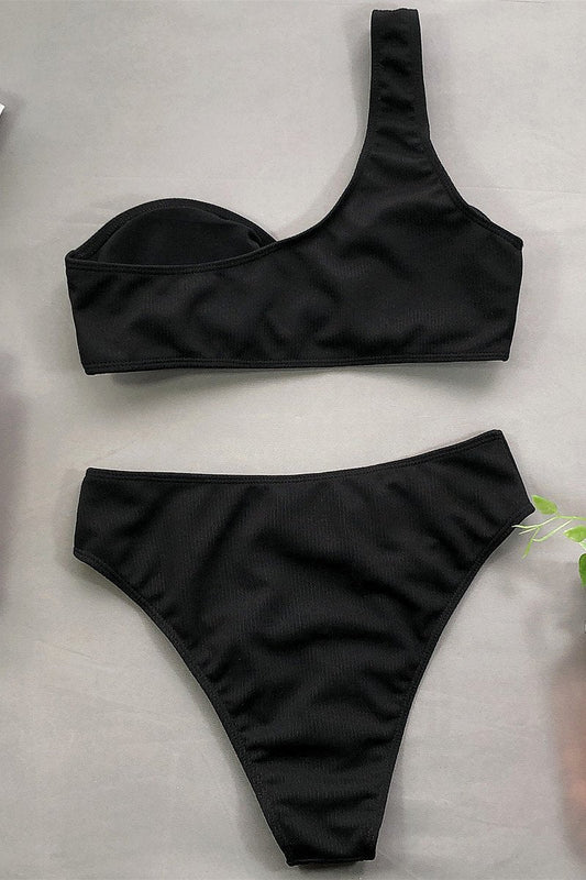 Alba® | Bikini with a strap and a high waist