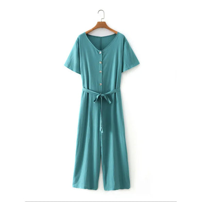 Colette | Women’s High Waist Romper Jumpsuit