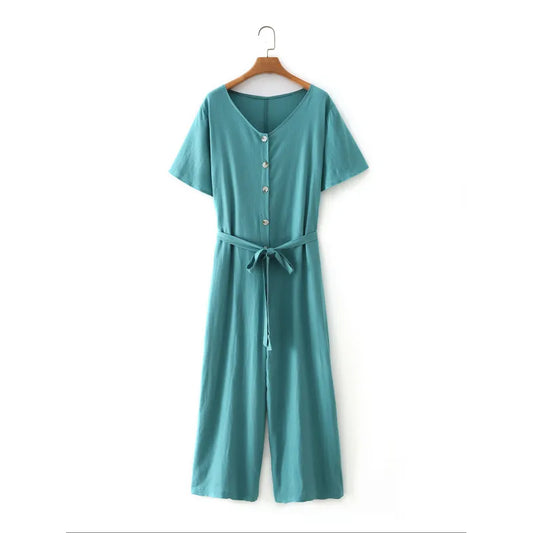 Colette | Women’s High Waist Romper Jumpsuit