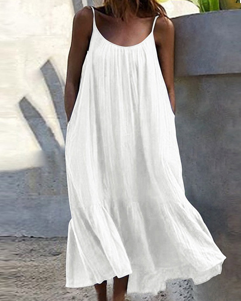 Fabiola® | Long white summer dress