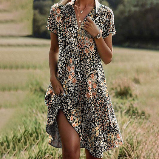 Celia® | Vintage floral print dress