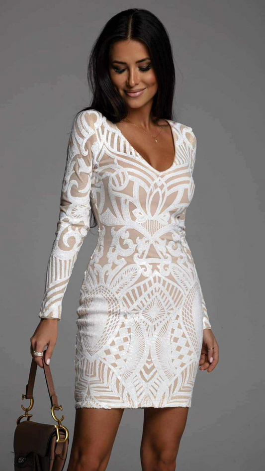 Aldona® | Regal Bodycon Dress