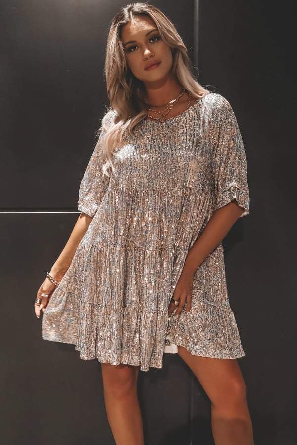 Valentina® | Loose Sequin Dress