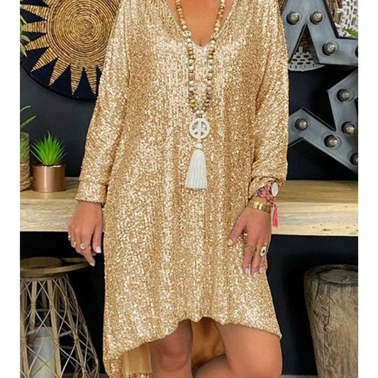 Alfhild® | Glittery Sequin Dress