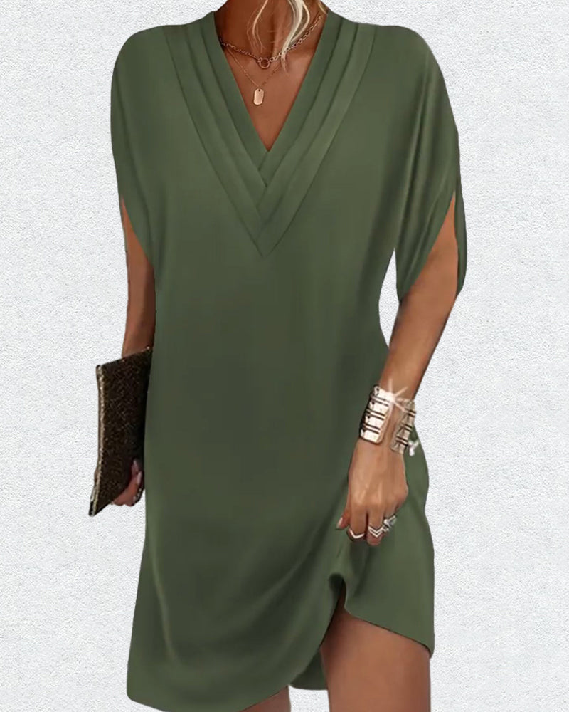 Kylie® | Women'S Lightweight And Breathable V-Neck Summer Dress