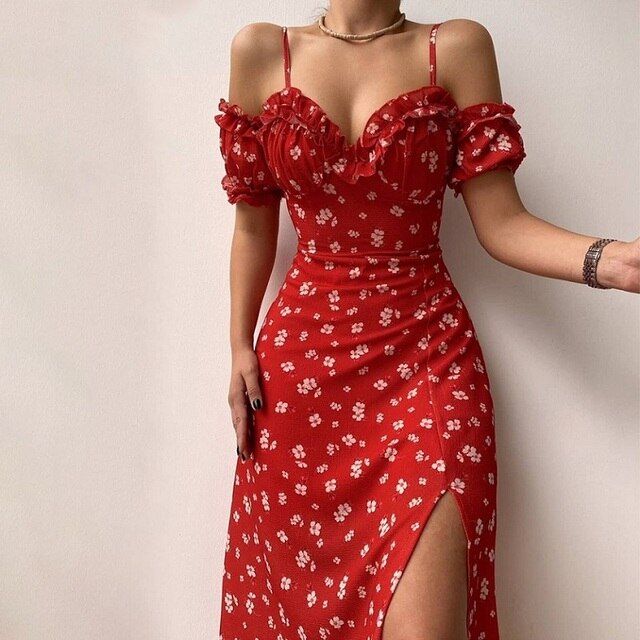Annick® | V-Neck Cocktail Dress