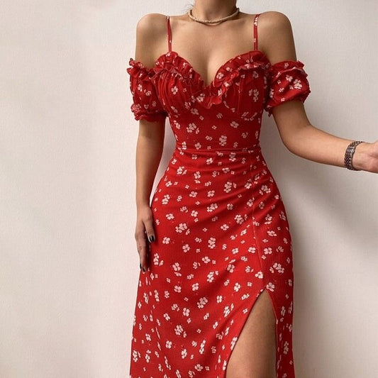 Annick® | V-Neck Cocktail Dress