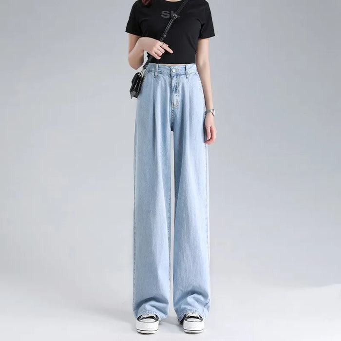 Women’s Tencel Summer Wide-Leg Jeans