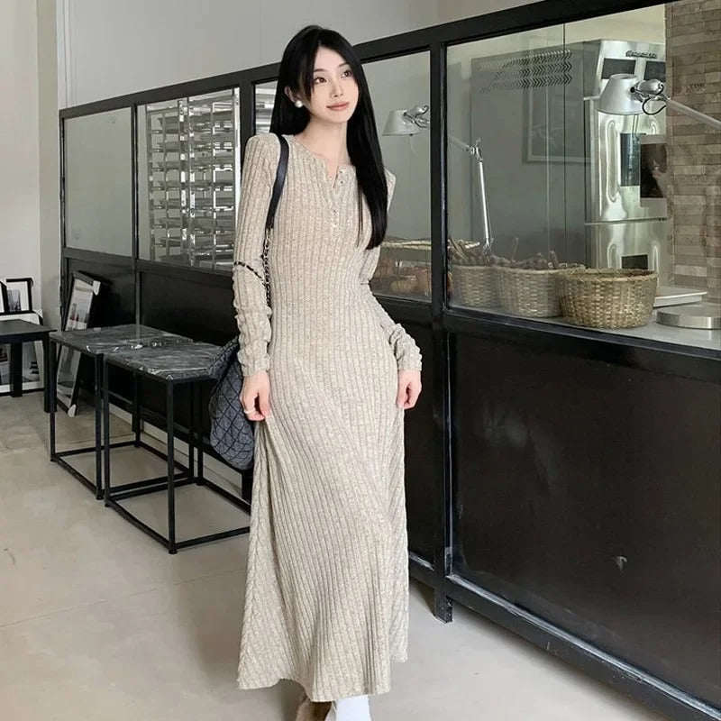 Teresa® | Elegant vintage knit dress for women
