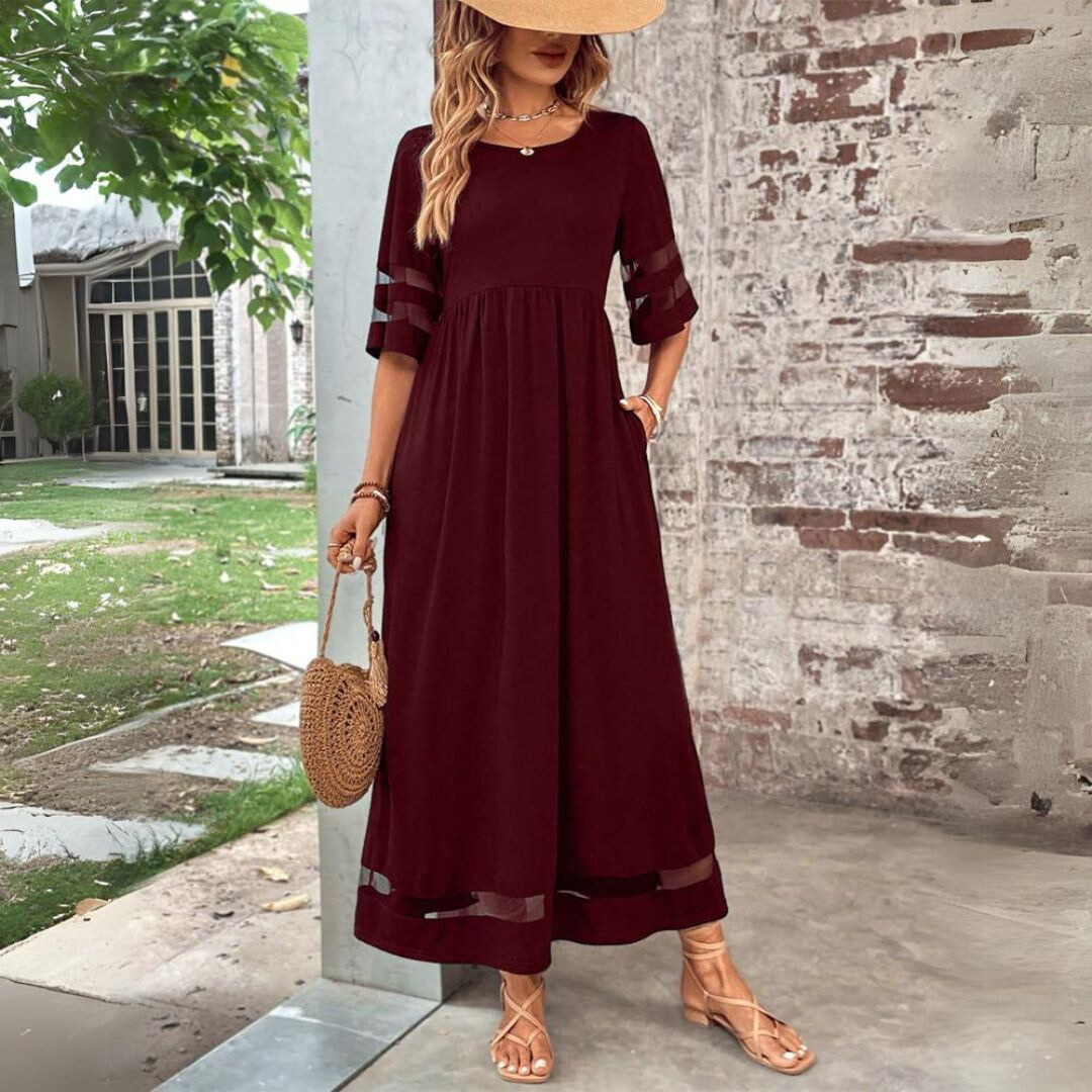 Aria® | Elegant dress with transparent sleeves