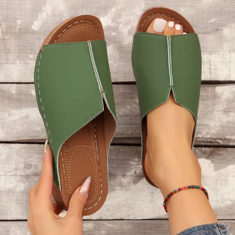 Kiara | Women’s Thick Sole Wedge Sandals