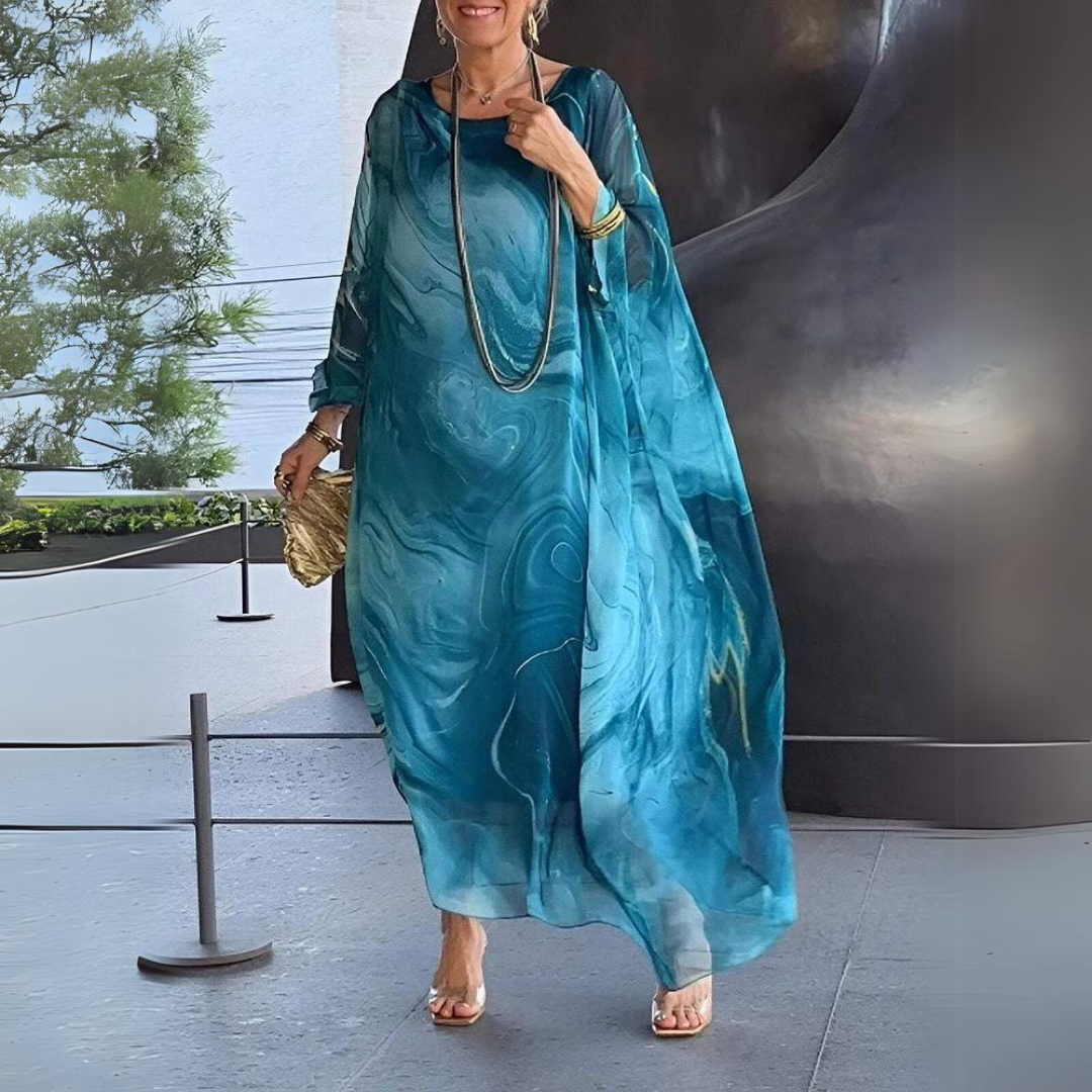 Marcia® | Elegant Silk Chiffon Dress