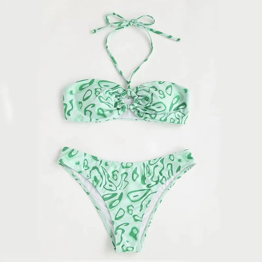 Thea | Split Bandeau Bikini