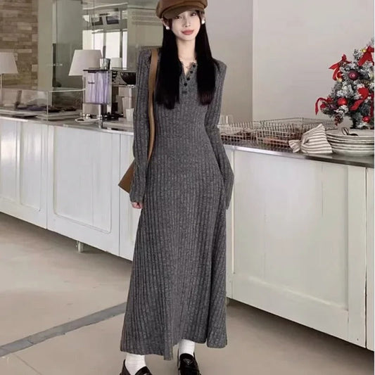 Teresa® | Elegant vintage knit dress for women