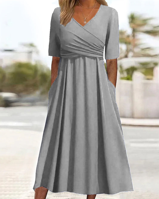 Jacinta® | Crossover midi dress for women