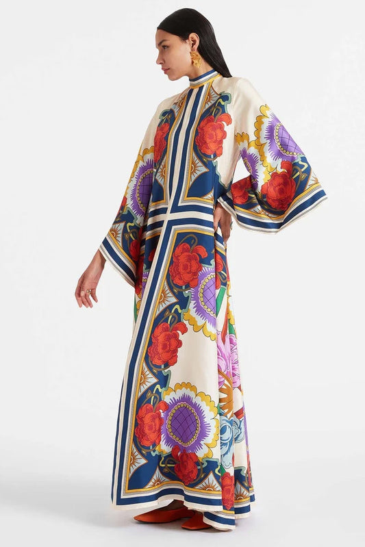 Natacha® | Placed Rust Magnifico Dress