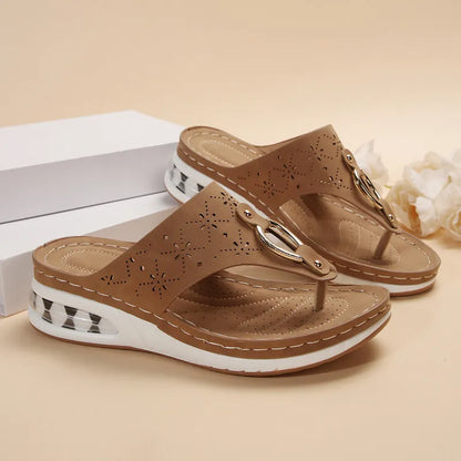 Celeste | Summer Air Cushion Thong Sandals