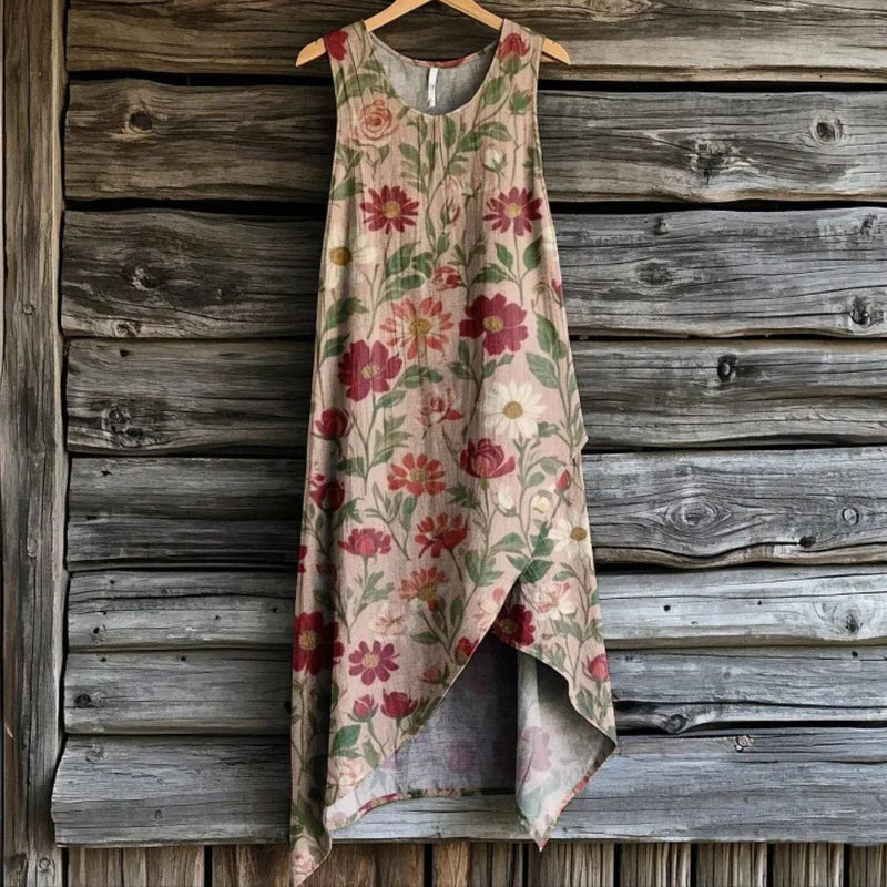Nova Boho Floral Long Dress