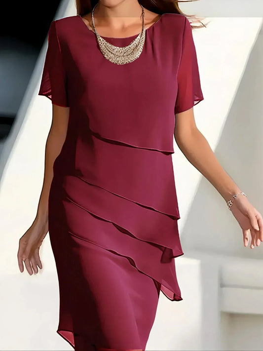 Rosa® | Elegant Dress With Belly Cover