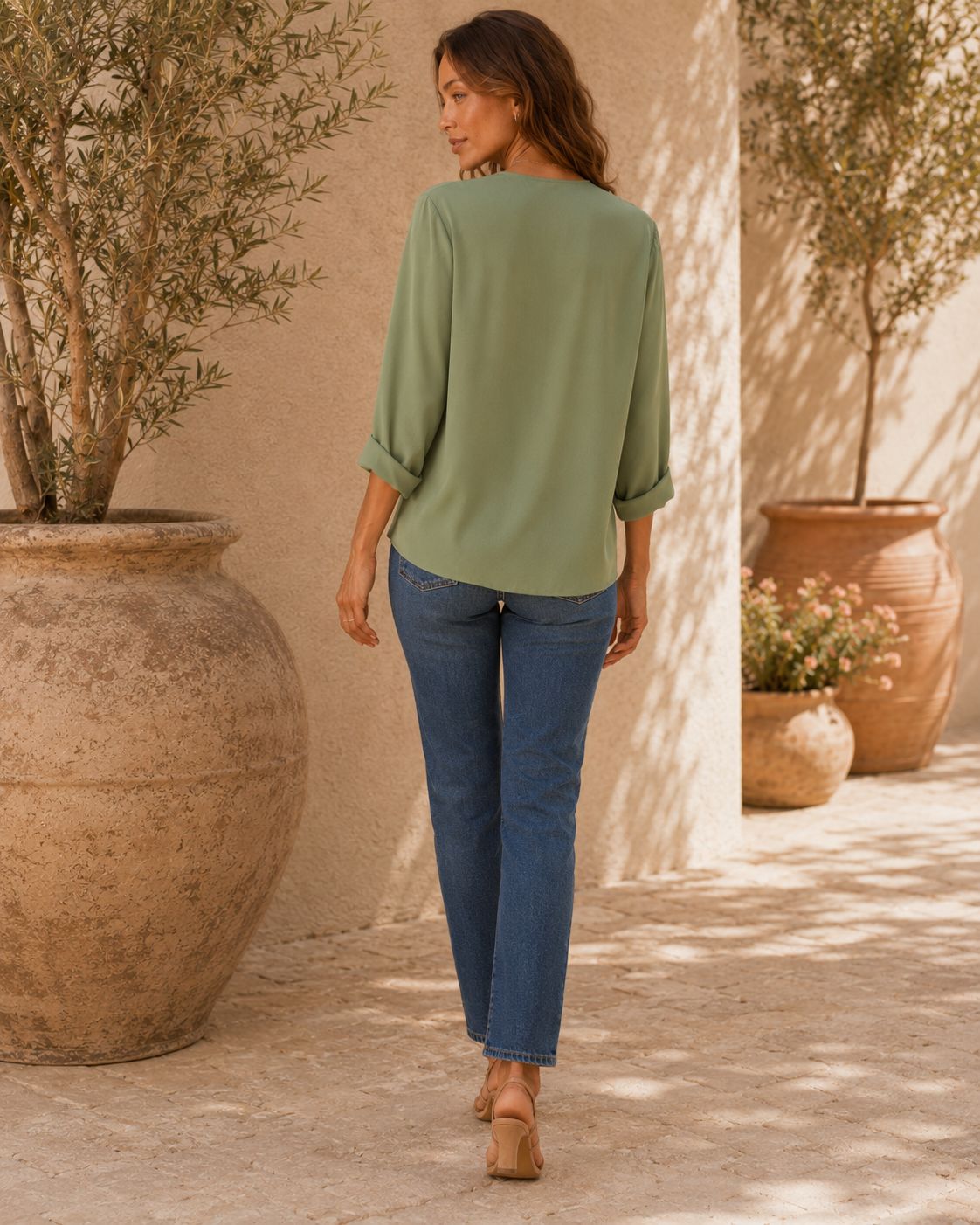 Giselle  Long-sleeved Blouse Shirt