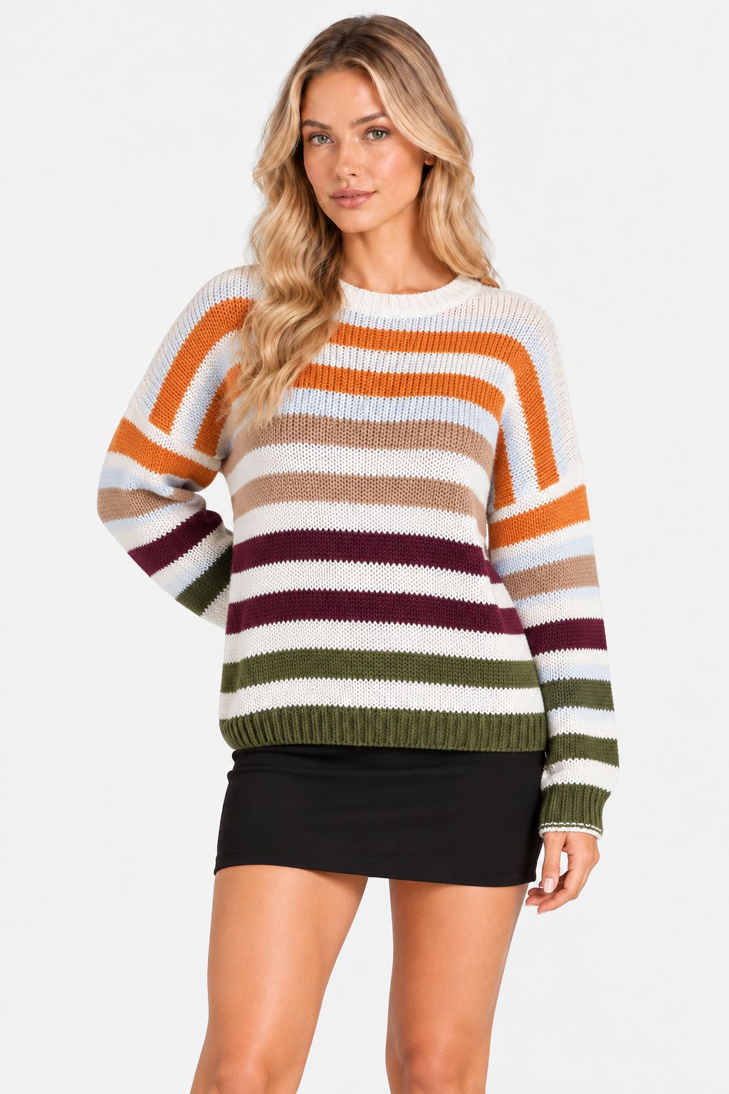 Margot® | Classic Striped Knitted Sweater