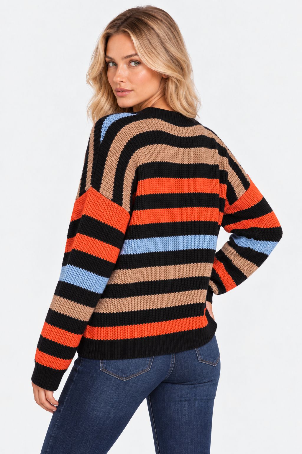 Margot® | Classic Striped Knitted Sweater