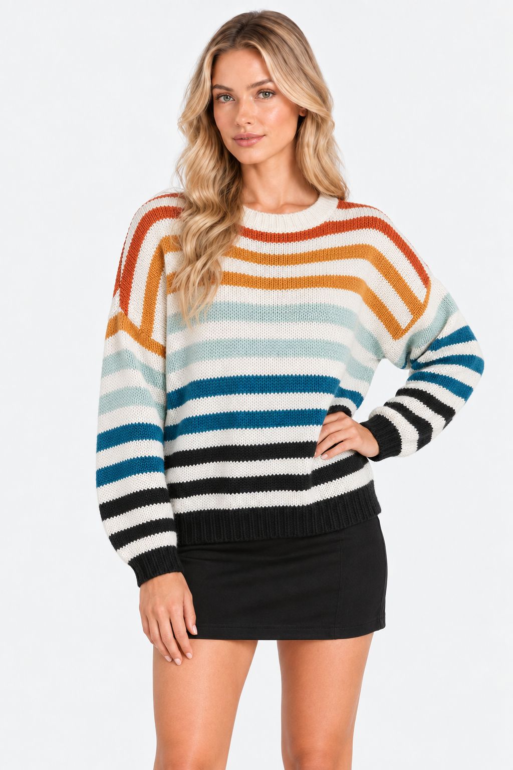 Margot® | Classic Striped Knitted Sweater