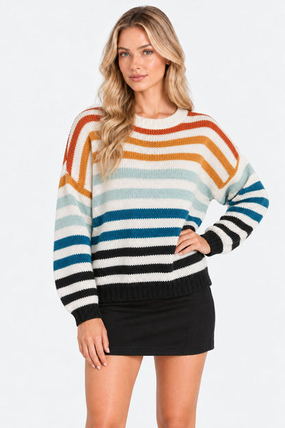 Margot® | Classic Striped Knitted Sweater