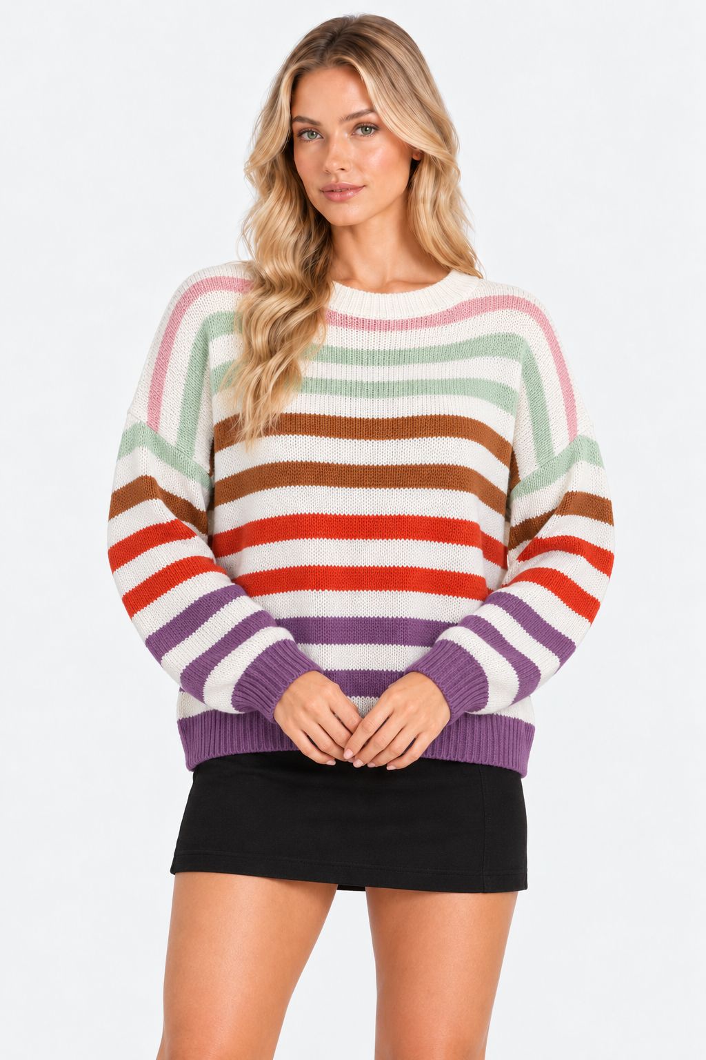 Margot® | Classic Striped Knitted Sweater