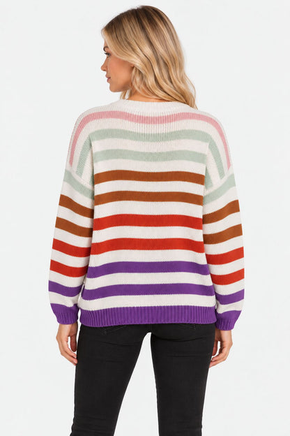 Margot® | Classic Striped Knitted Sweater