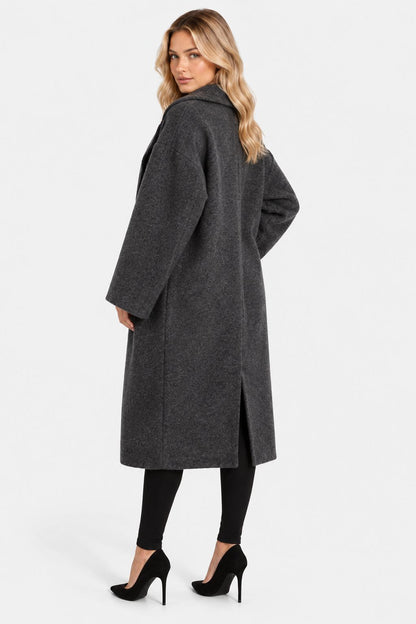 Margot | Elegant Double-Breasted Peacoat
