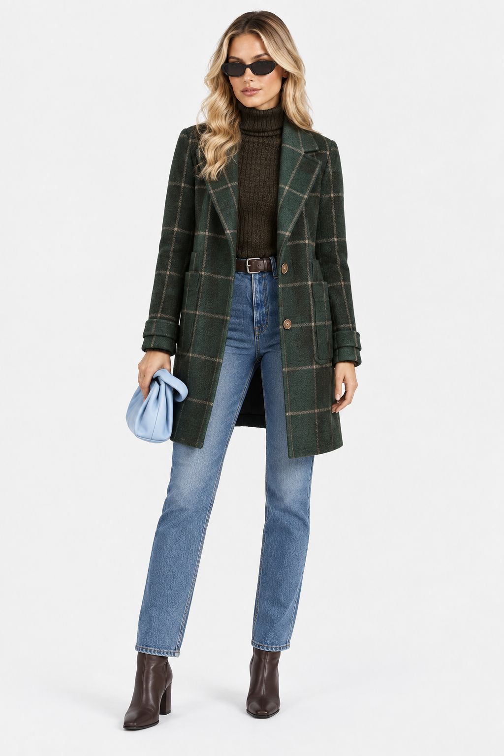 Amélie | Elegant Notched-Collar Winter Coat