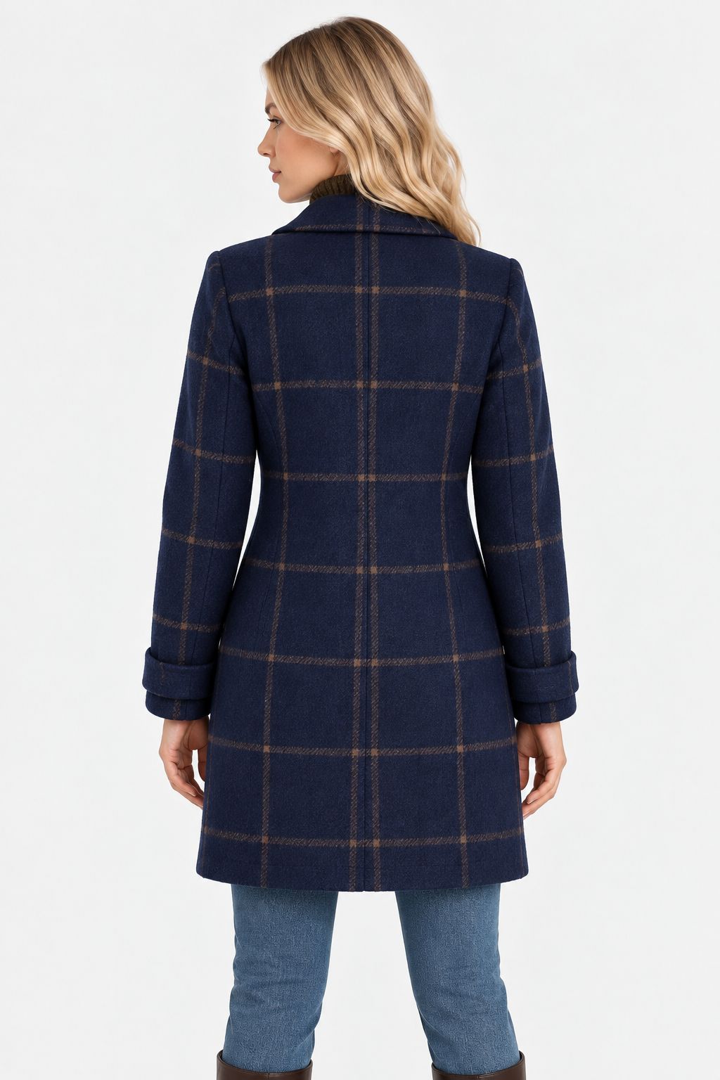 Amélie | Elegant Notched-Collar Winter Coat